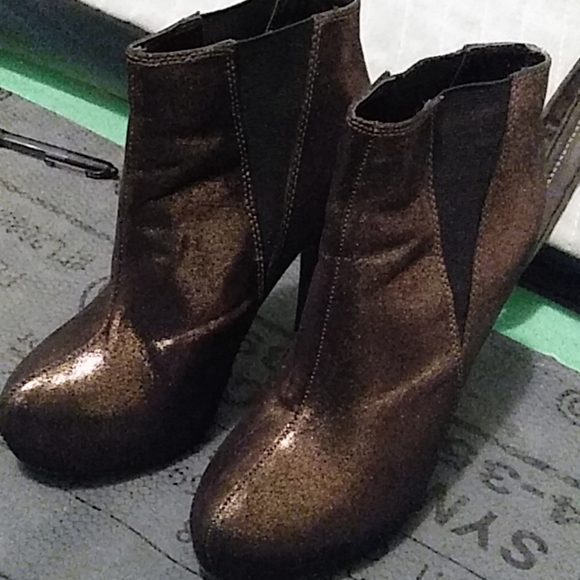 Rock Republic Wedge Heels/boots - Picture 1 of 4